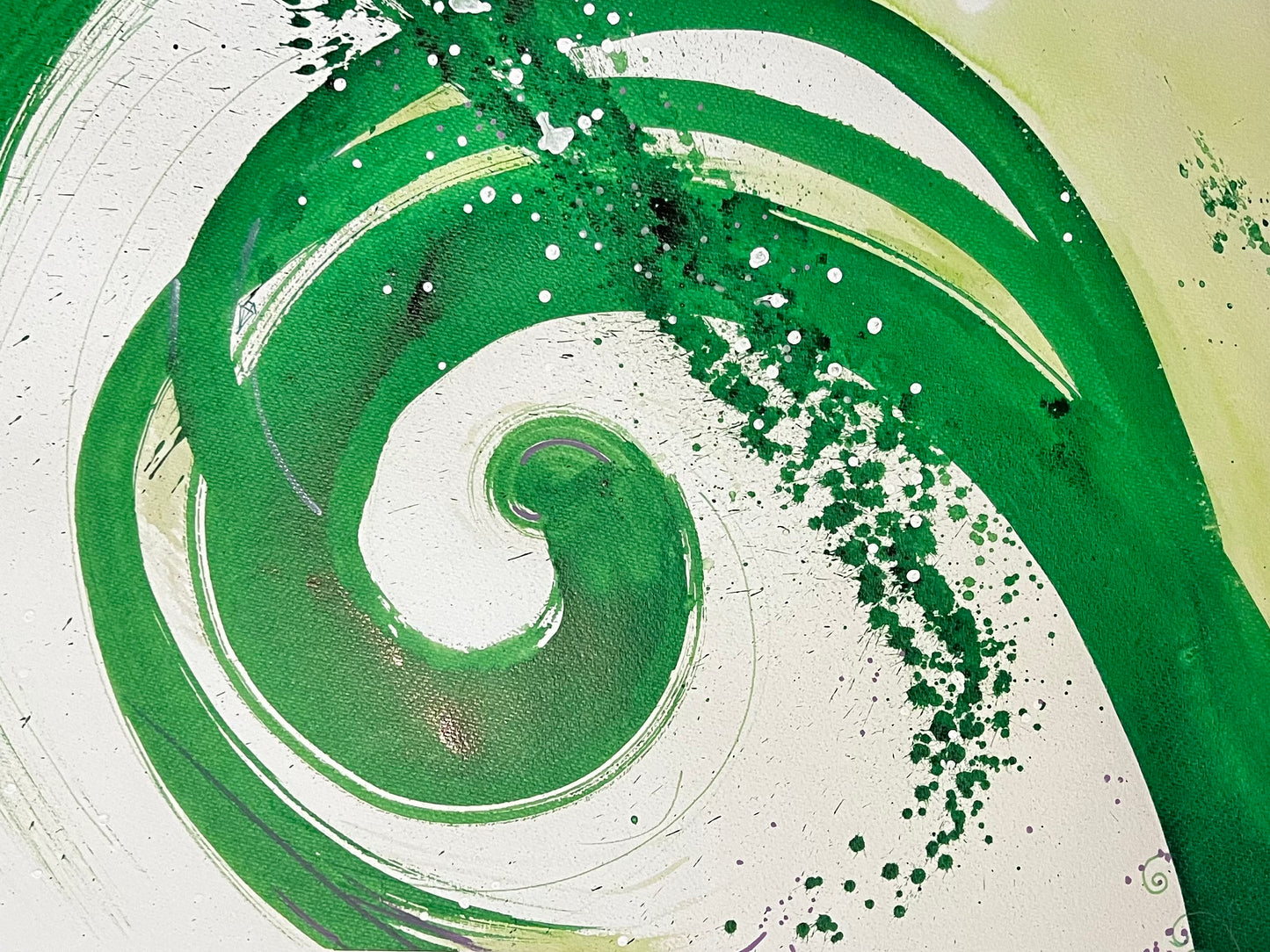 Green Splash I - 2024